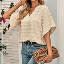 Womens V Neck Batwing Summer Top - UK (United Kingdom)