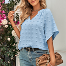 Womens V Neck Batwing Summer Top - UK (United Kingdom)