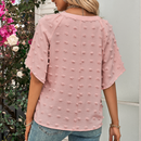 Womens V Neck Batwing Summer Top - UK (United Kingdom)
