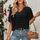 Womens V Neck Batwing Summer Top - UK (United Kingdom)